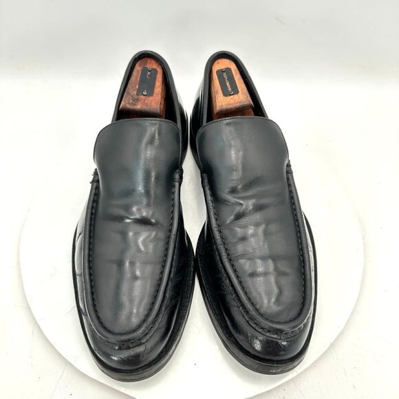 Gucci Other - Gucci Men Size UK 8.5D US 9 Black Leather Pull On Penny Loafer Dress Shoes